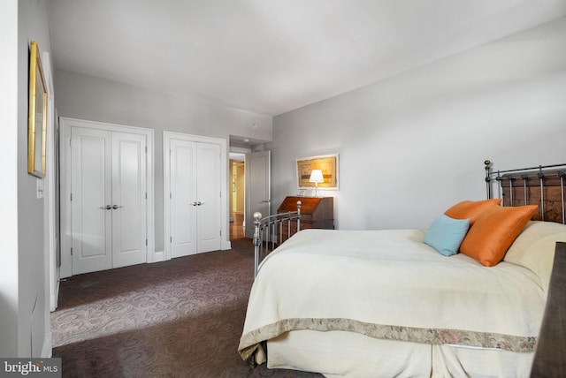2230 California St NW Unit 5Cw, Washington, DC 20008 - carpeted bedroom featuring multiple closets