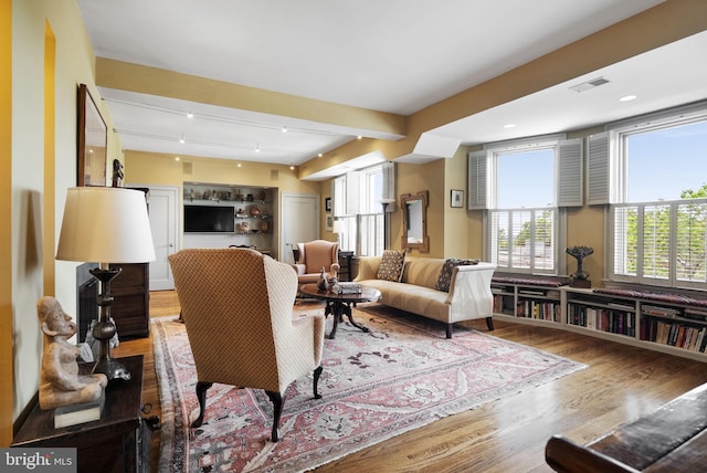 2230 California St NW Unit 5Cw, Washington, DC 20008 - living area featuring wood finished floors