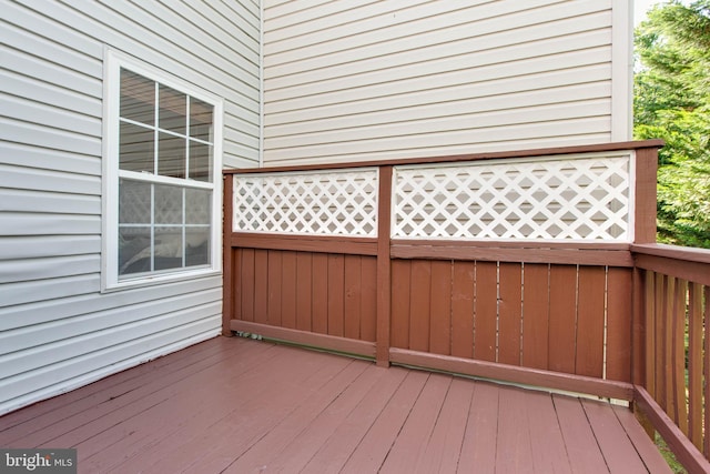 9904 Fragrant Lilies Way, Laurel, MD 20723 - view of wooden deck