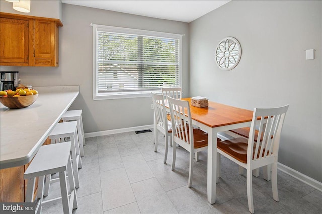 8 High Acres Dr, Ewing, NJ 08628 - dining room featuring baseboards and light tile patterned floors