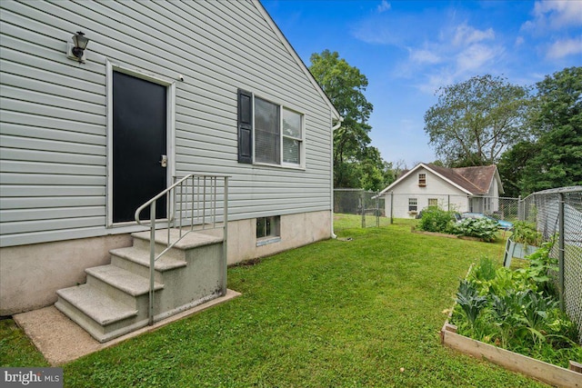 8 High Acres Dr, Ewing, NJ 08628 - view of yard featuring a vegetable garden