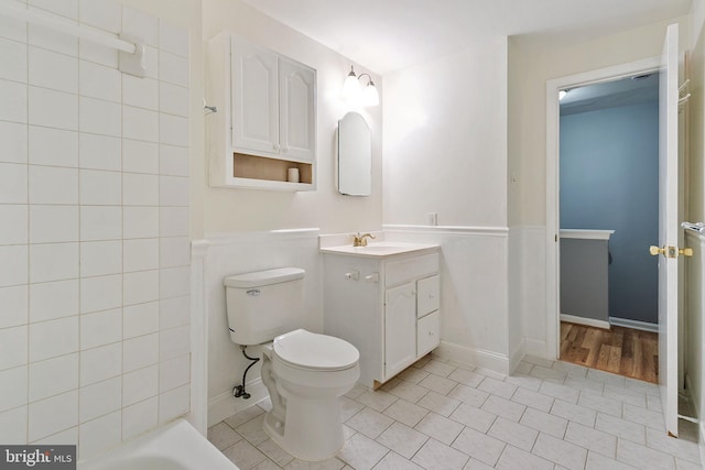 4 Habersham Ct, Silver Spring, MD 20906 - full bath with vanity and tile patterned floors