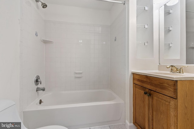 4 Habersham Ct, Silver Spring, MD 20906 - bathroom featuring vanity and bathtub / shower combination