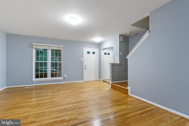 4 Habersham Ct, Silver Spring, MD 20906 - entryway featuring hardwood / wood-style flooring and baseboards