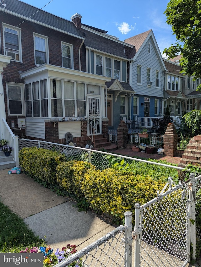 2812 6th NE, Washington, DC 20017 - multi unit property with brick siding, a gate, and a residential view