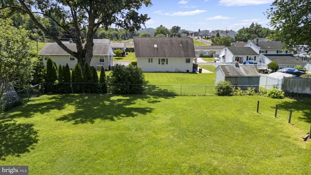 1432 Frush Valley Rd, Reading, PA 19605 - fenced backyard with a residential view
