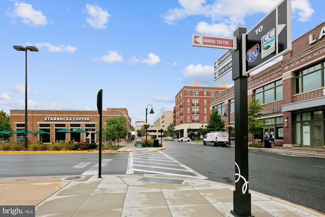 510 Diamondback Dr Unit 468, Gaithersburg, MD 20878 - view of asphalt street with sidewalks, street lights, and curbs