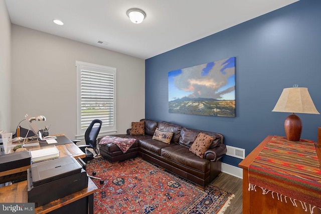 374 Lively Stream Way, Gettysburg, PA 17325 - office area featuring wood finished floors