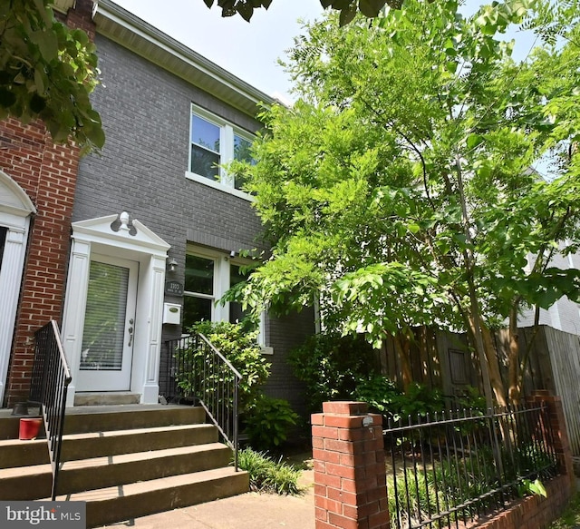 1103 Morse St NE, Washington, DC 20002 - view of front facade featuring brick siding