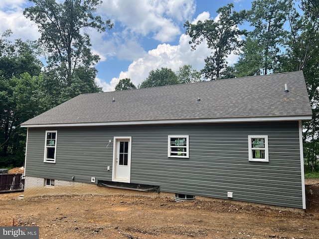 1350 Whitmer Rd, Shenandoah Junction, WV 25442 - back of property featuring a shingled roof