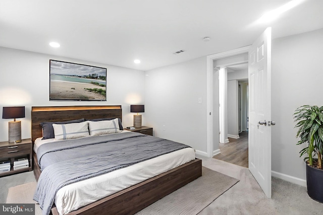 4404 Carleview Rd, Baltimore, MD 21207 - bedroom with baseboards and recessed lighting