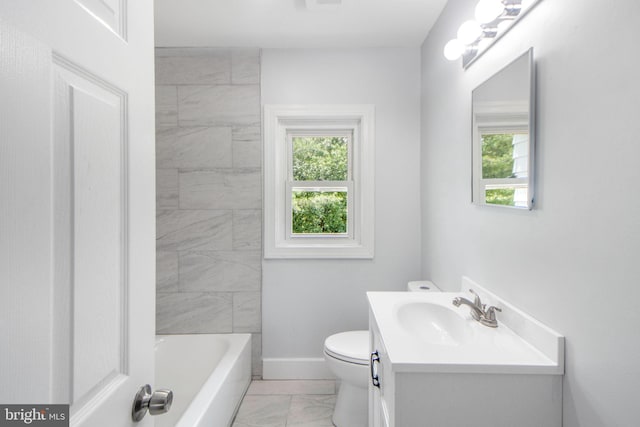 4404 Carleview Rd, Baltimore, MD 21207 - bathroom featuring marble finish flooring and vanity