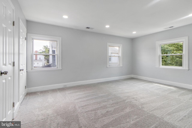 4404 Carleview Rd, Baltimore, MD 21207 - carpeted spare room featuring healthy amount of natural light and recessed lighting