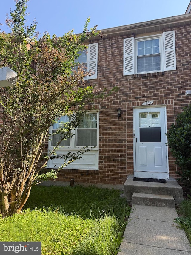 1208 Twig Ter, Silver Spring, MD 20905 - view of front facade with brick siding