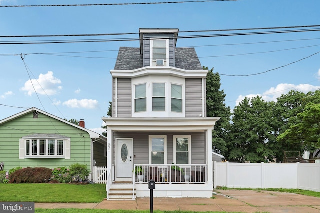 531 Redfern St, Hamilton, NJ 08610 - view of front of home featuring a porch and a shingled roof