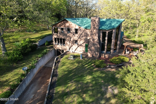 view of birds eye view of property