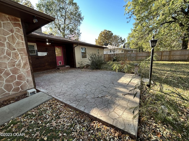 view of patio / terrace