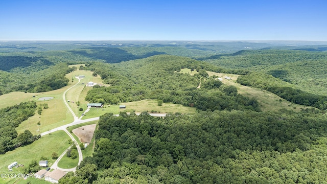 view of drone / aerial view