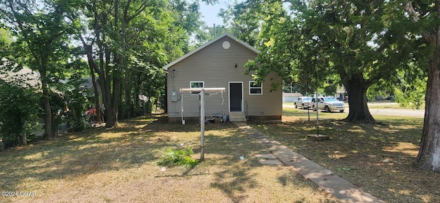 view of rear view of house