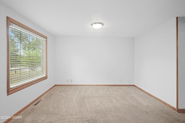 empty room featuring carpet