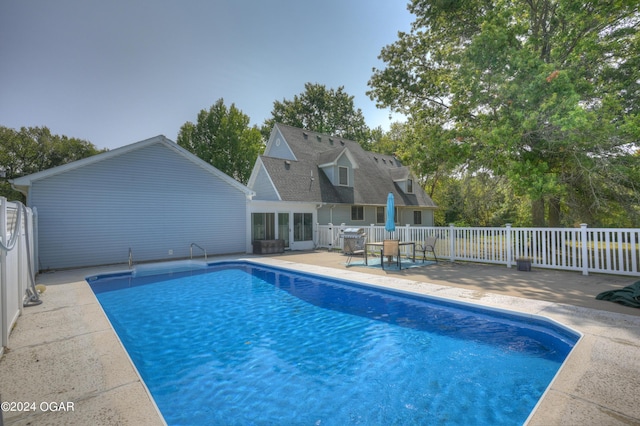 9825 County Rd 215, Webb City, MO 64870 - view of pool with a patio