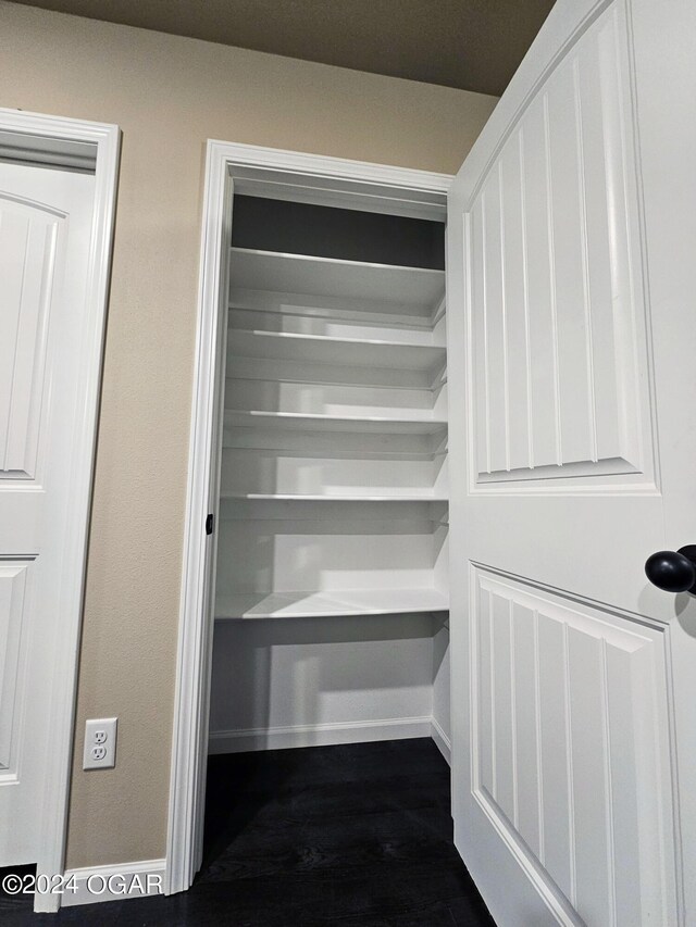 view of closet