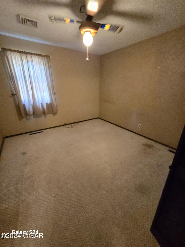 107 Foursome Ln, Carl Junction, MO 64834 - unfurnished room featuring ceiling fan and carpet flooring