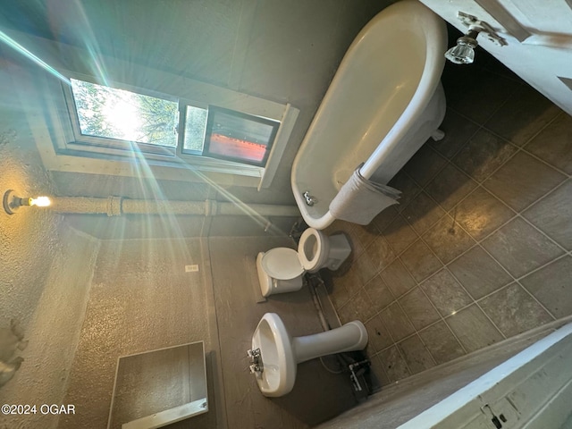 bathroom with toilet