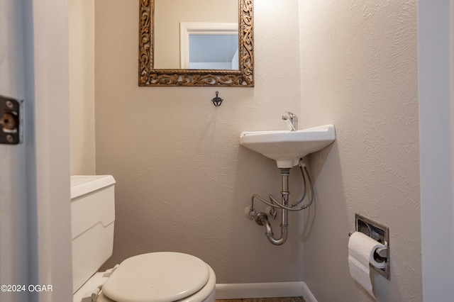 bathroom with toilet