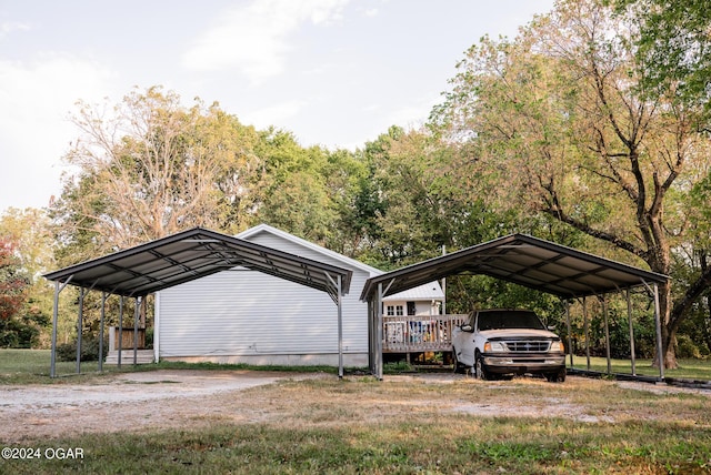 2652 S Farm Rd 51, Republic, MO 65738 - view of parking / parking lot featuring a carport and driveway