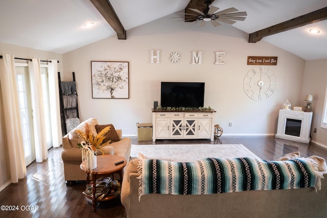 2652 S Farm Rd 51, Republic, MO 65738 - living area with plenty of natural light, a ceiling fan, wood finished floors, a fireplace, and recessed lighting