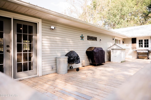 2652 S Farm Rd 51, Republic, MO 65738 - wooden deck featuring area for grilling