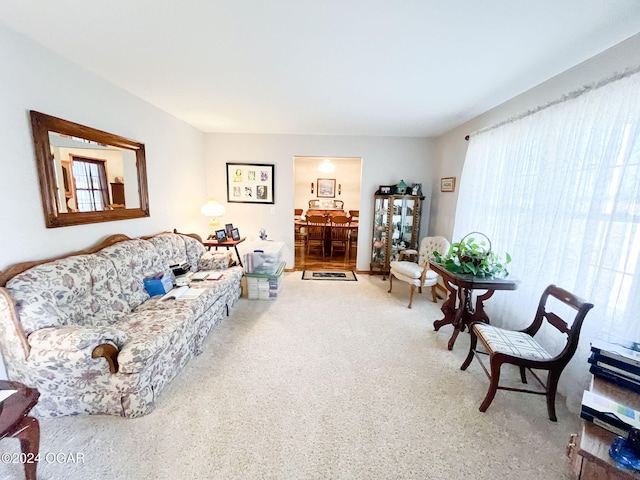 view of living room