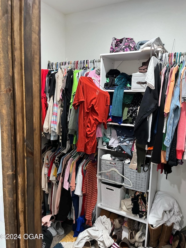 view of spacious closet