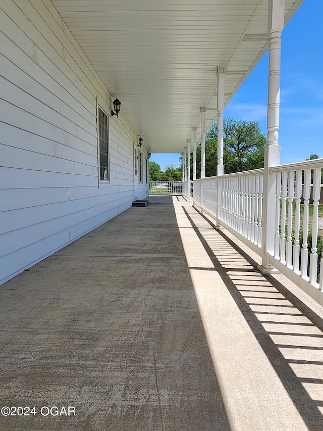 view of patio