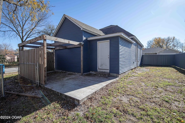 view of rear view of house