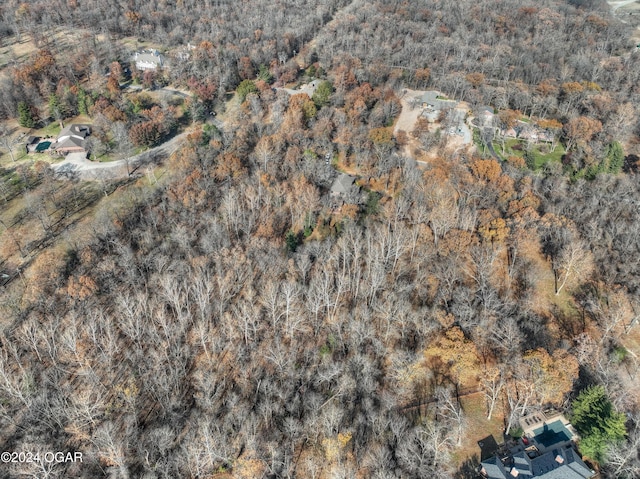 5623 Rivercrest Valley Dr, Joplin, MO 64804 - aerial view of property's location featuring a heavily wooded area