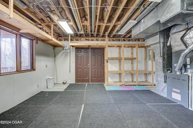 5623 Rivercrest Valley Dr, Joplin, MO 64804 - below grade area with heating unit