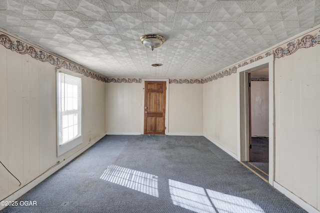 empty room with carpet floors