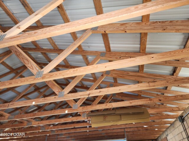 118 S Oak St, Mulberry, KS 66756 - view of attic