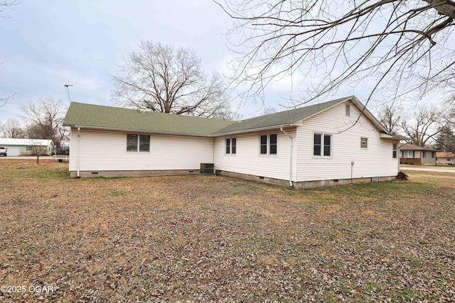 202 Arbor Dr, Lamar, MO 64759 - rear view of house with central air condition unit