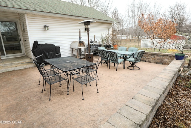 202 Arbor Dr, Lamar, MO 64759 - view of patio / terrace featuring a grill