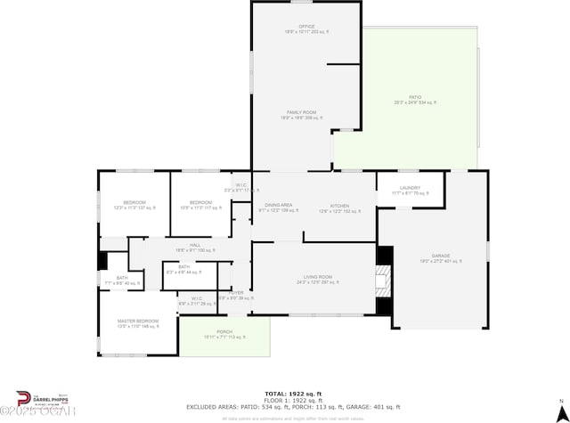 202 Arbor Dr, Lamar, MO 64759 - floor plan
