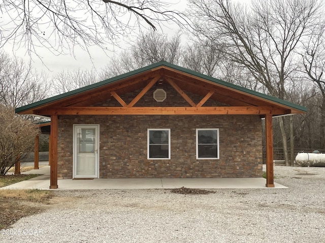 view of home's exterior