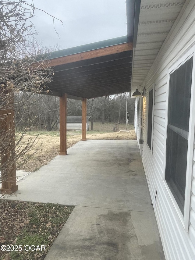 view of patio / terrace