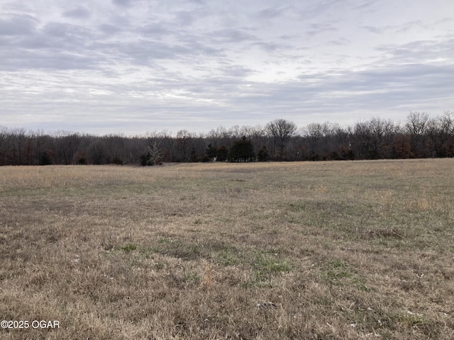 view of nature featuring a rural view