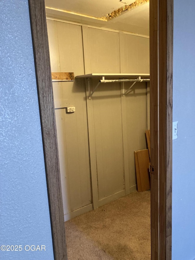 view of closet