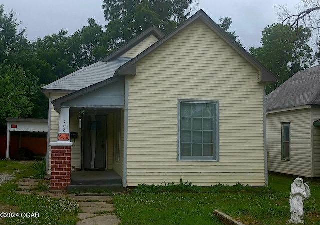 view of rear view of house