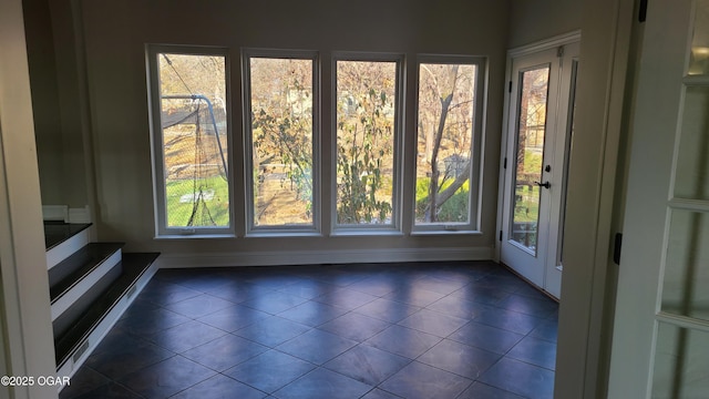 interior space with a wealth of natural light