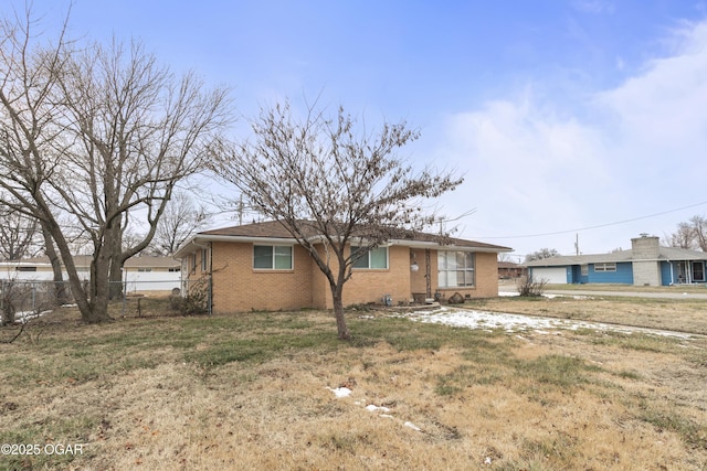 view of ranch-style home